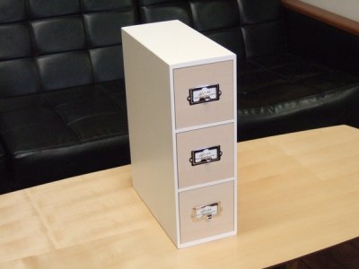 画像3: レトロモダンなデザインの卓上収納　シオンシステム収納　小物が入るサイズ　木製　ホワイト