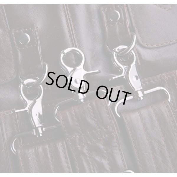 画像5: ビジネスバッグ メンズ 牛革 3ウェイ ブラウンレザー (5)