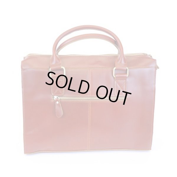 画像2: メンズビジネスバッグ ハンドバッグ ショルダーバッグ メンズレザーバッグ 革鞄 肩掛けバッグ ポケット付き (2)