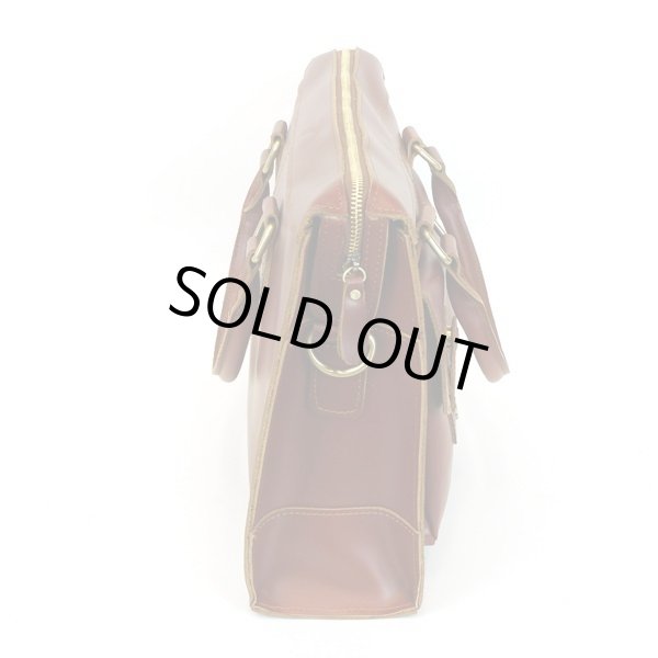 画像3: メンズビジネスバッグ ハンドバッグ ショルダーバッグ メンズレザーバッグ 革鞄 肩掛けバッグ ポケット付き (3)