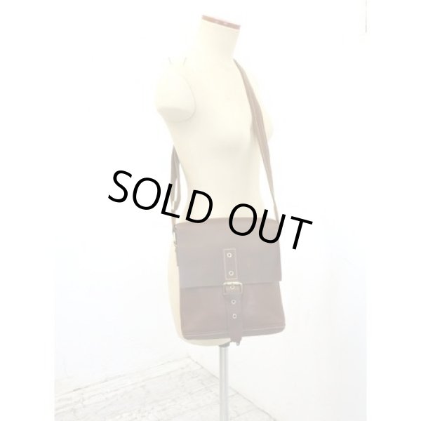 画像4: ショルダーバッグ レザーバッグ 革鞄 カジュアルメンズバッグ ブラウン (4)