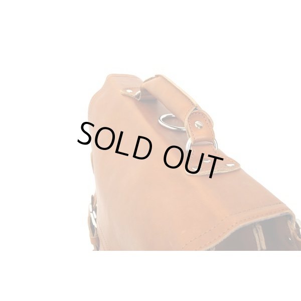 画像3: 【限定1点】ショルダーバッグ ヴィンテージレザー 本革 メンズビジネスバッグ カジュアルバッグ (3)