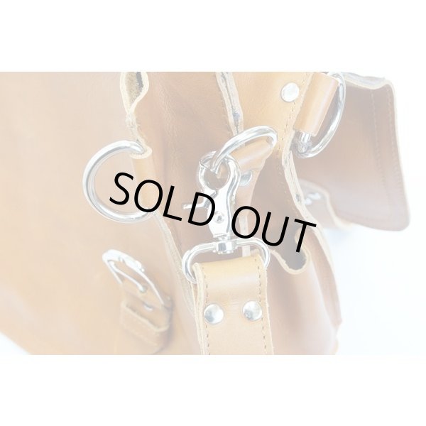 画像5: 【限定1点】ショルダーバッグ ヴィンテージレザー 本革 メンズビジネスバッグ カジュアルバッグ (5)