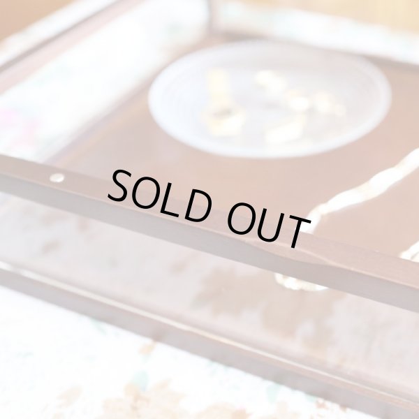 画像5: 木製5面ガラス コレクションケース ダークブラウン (5)