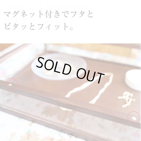 画像6: 木製5面ガラス コレクションケース ダークブラウン (6)