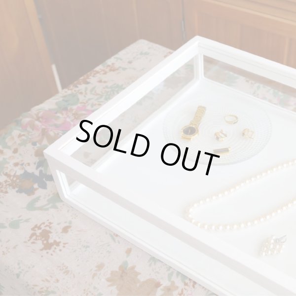 画像7: 木製5面ガラス コレクションケース ホワイト (7)