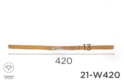 画像3: 上質なシャツのための薄平型トップスハンガー　幅420mm