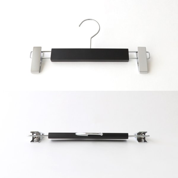 画像3: ボトムハンガーピンチ式艶消しブラック (3)