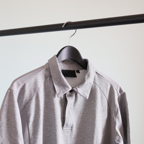 画像2: 【1本】艶消しブラック プロ向けシャツハンガー42cm メンズシャツハンガー (2)