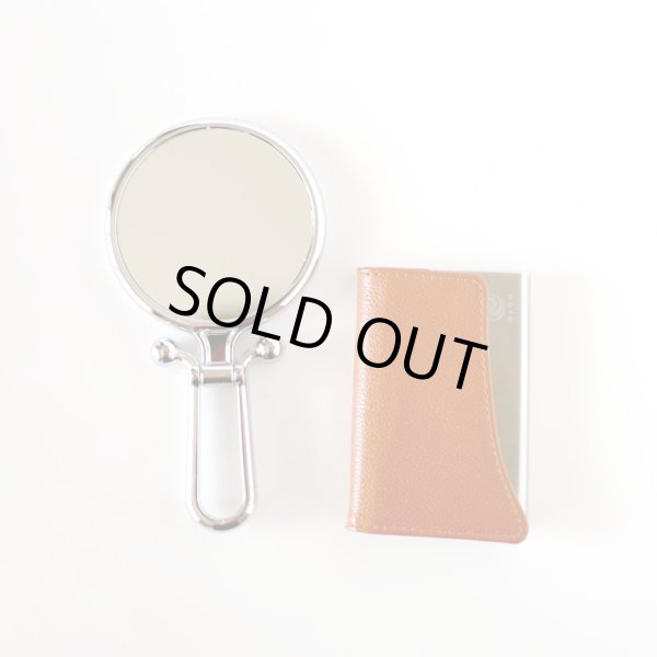 画像4: 【7倍拡大鏡付きミラー】手鏡と卓上ミラーの両様使い コンパクトミラーS (4)