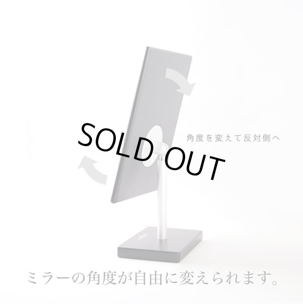 画像4: 【即日出荷】木製フレーム卓上ミラー (4)