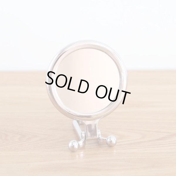 画像3: 【7倍拡大鏡付きミラー】手鏡と卓上ミラーの両様使い コンパクトミラーS (3)