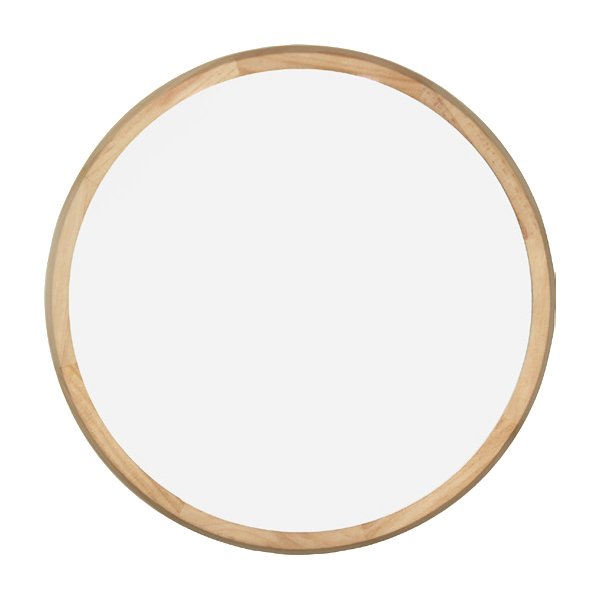 画像4: 丸型ウッドウオールミラー　アコウスティック (4)