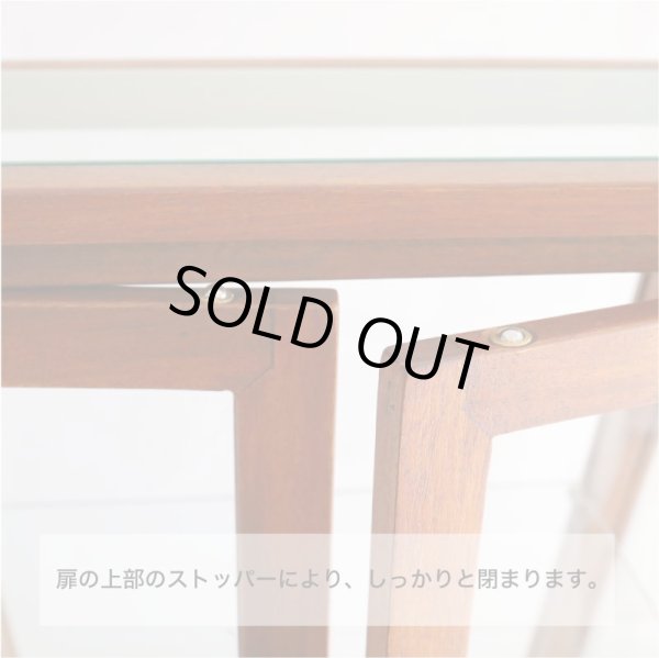 画像11: ミニショーケース 木製ガラスキャビネット【送料無料】 (11)