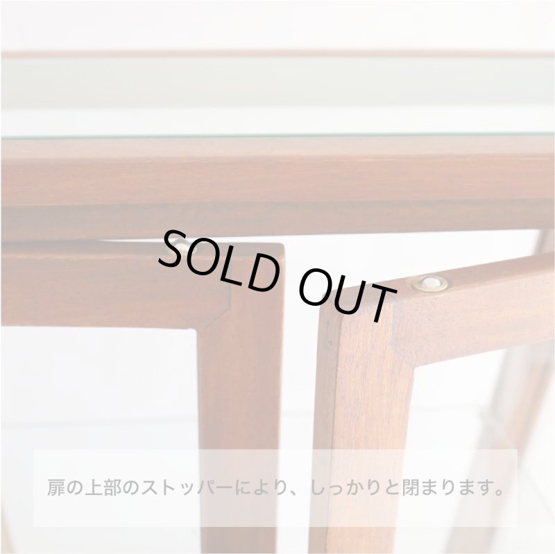 画像11: ミニショーケース 木製ガラスキャビネット【送料無料】 (11)