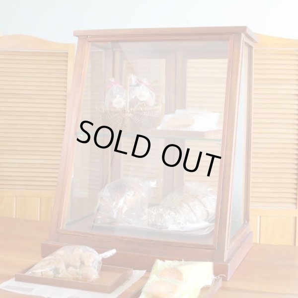 画像3: ミニショーケース 木製ガラスキャビネット【送料無料】 (3)