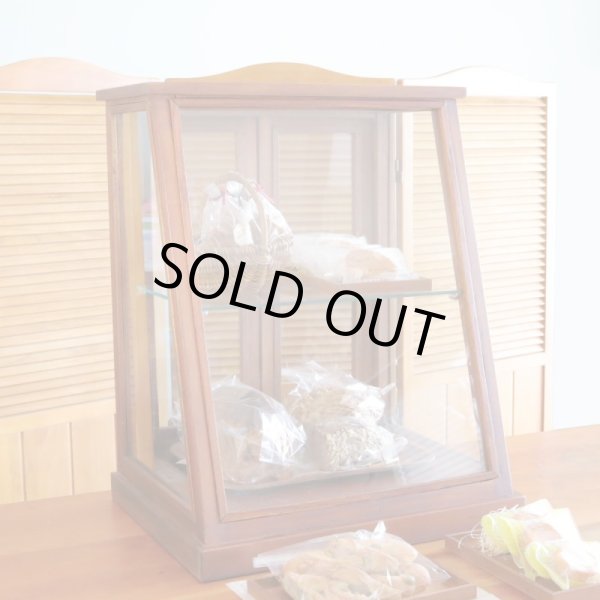 画像4: ミニショーケース 木製ガラスキャビネット【送料無料】 (4)