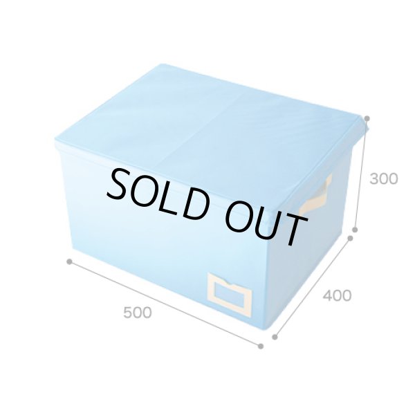 画像3: カラフル北欧カラーのフタつき収納ボックス　まとめて3個セット (3)