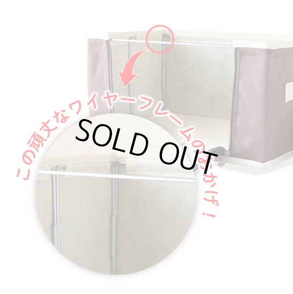 画像7: フタ付き収納ボックス ナチュラルMサイズ (7)