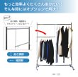 画像18: 【耐荷量100kg以上】プロ仕様でグラつかない　120cm幅 高品質で低価格！ 業務用　美しいスチールハンガーラックストロンガー【即納】 (18)