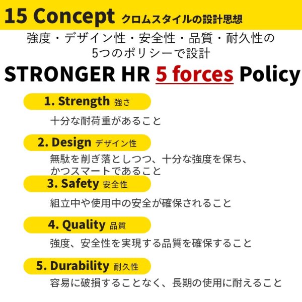 画像22: ハンガーラック Z型 超頑丈 スチール プロ仕様 150cm幅 耐荷量150kg (22)