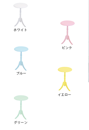 ボタニカルデザインのアンティーク感漂うティーテーブル