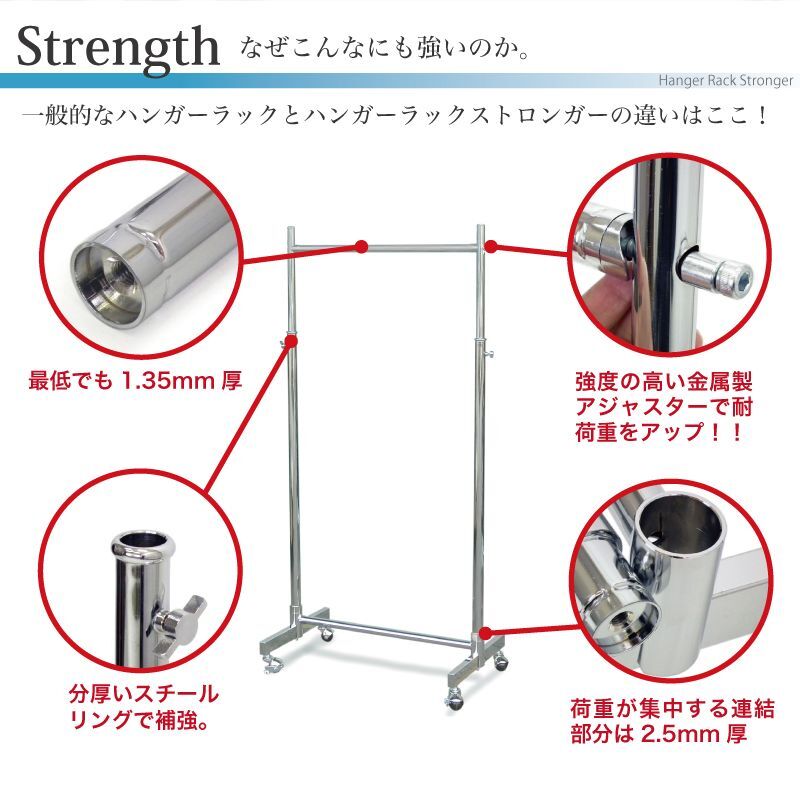 業務用ハンガーラックストロンガーはなぜこんなにも強いのか？